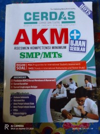 Image of CERDAS AKM ASESMEN KOMPETENSI MIINIMUM SMP/MTs