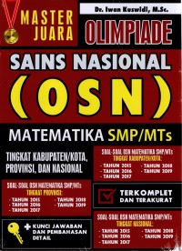 Image of OLIMPIADE SAINS NASIONAL (OSN) MATEMATIKA SMP/MTs
