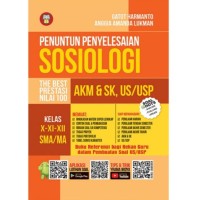 Image of Penuntun Penyelesaian Sosiologi SMA/MA