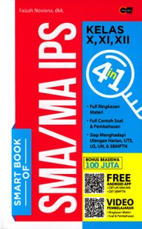 Image of Smart Book of SMA/MA IPS Kelas X, XI, XII