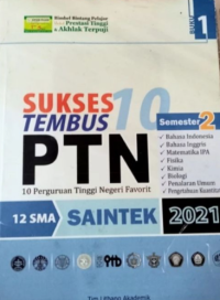 Image of Sukses tembus PTN 12 SMA Saintek 2021